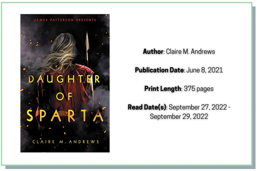 Book Review Daughter Of Sparta Arc